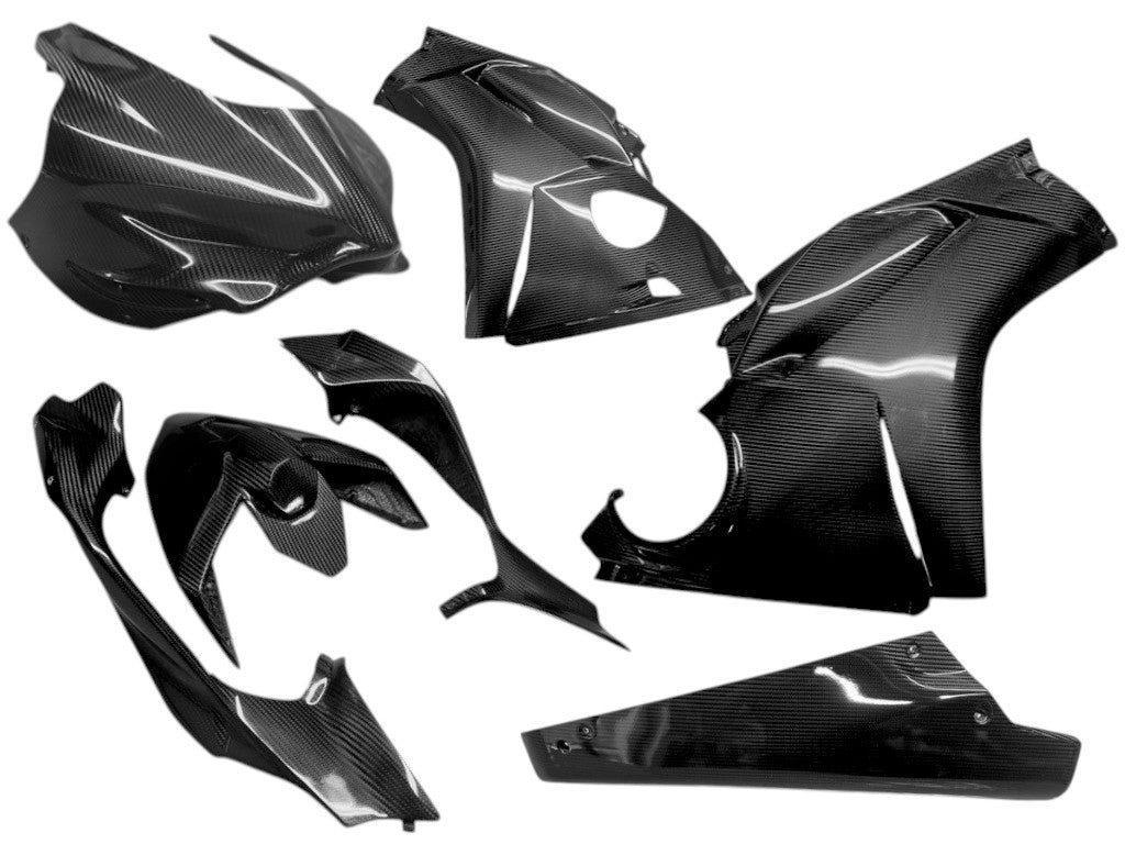 CARENA COMPLETA RACING CARBONIO AUTOCLAVE DUCATI PANIGALE V4 / V4S / V4R / Tricolore 2025