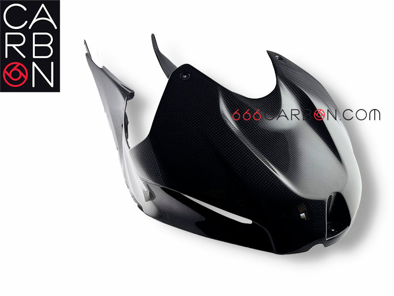 AIRBOX-ABDECKUNG MIT CARBON-TANKBLECHN BMW S 1000 RR 2015-18 UND S 1000 R 2017/19