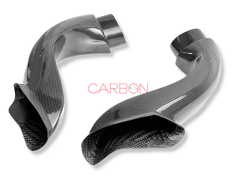 CONDUITS D'AIR AUTOCLAVE CARBONE RACING APRILIA RSV4 1100 ET TUONO 1100 2021 2022 2023 2024