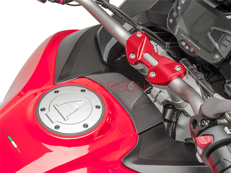 Kabellose Freisprecheinrichtung, Carbon-Autoklav-Schlüsselchip-Abdeckung für Ducati Multistrada 1200, 1260