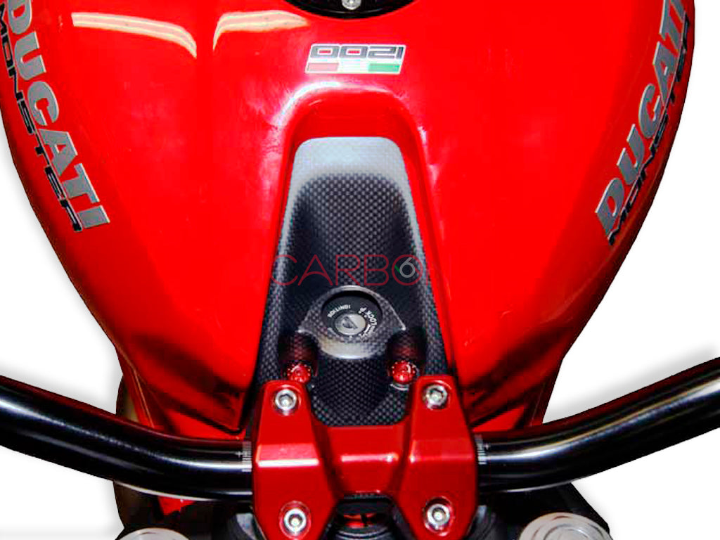 PLAIN CARBON IGNITION COVER AUTOCLAVE DUCATI MONSTER 821 1200 1200S 1200R