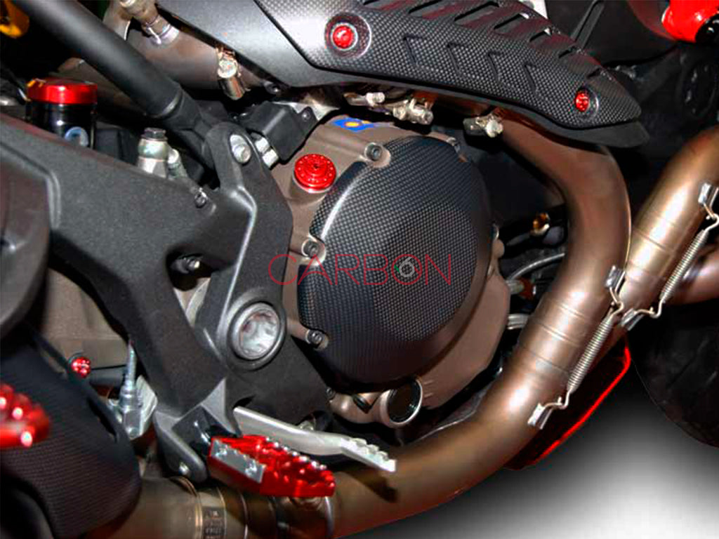 COUVERCLE D'EMBRAYAGE CARBONE AUTOCLAVE DUCATI MULTISTRADA 1200 (jusqu'en 2014) MONSTER 1200 1200S