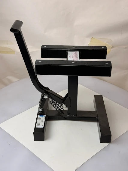 Cavalletto a pedale nero CV2113N per moto Cross ed Enduro