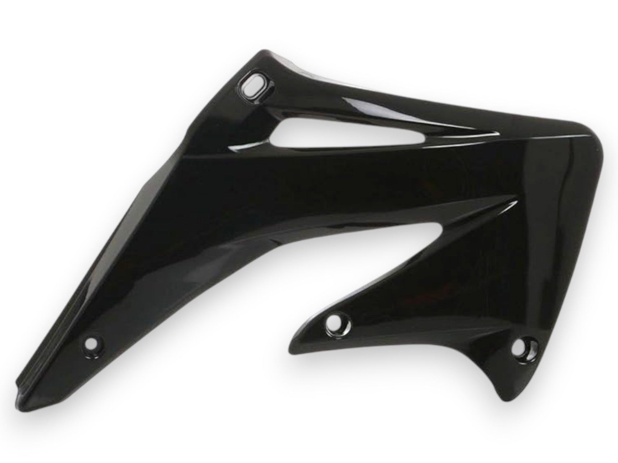 Convogliatori Radiatore Acerbis 1592-1505 Nero per Moto – Set da Due Pezzi