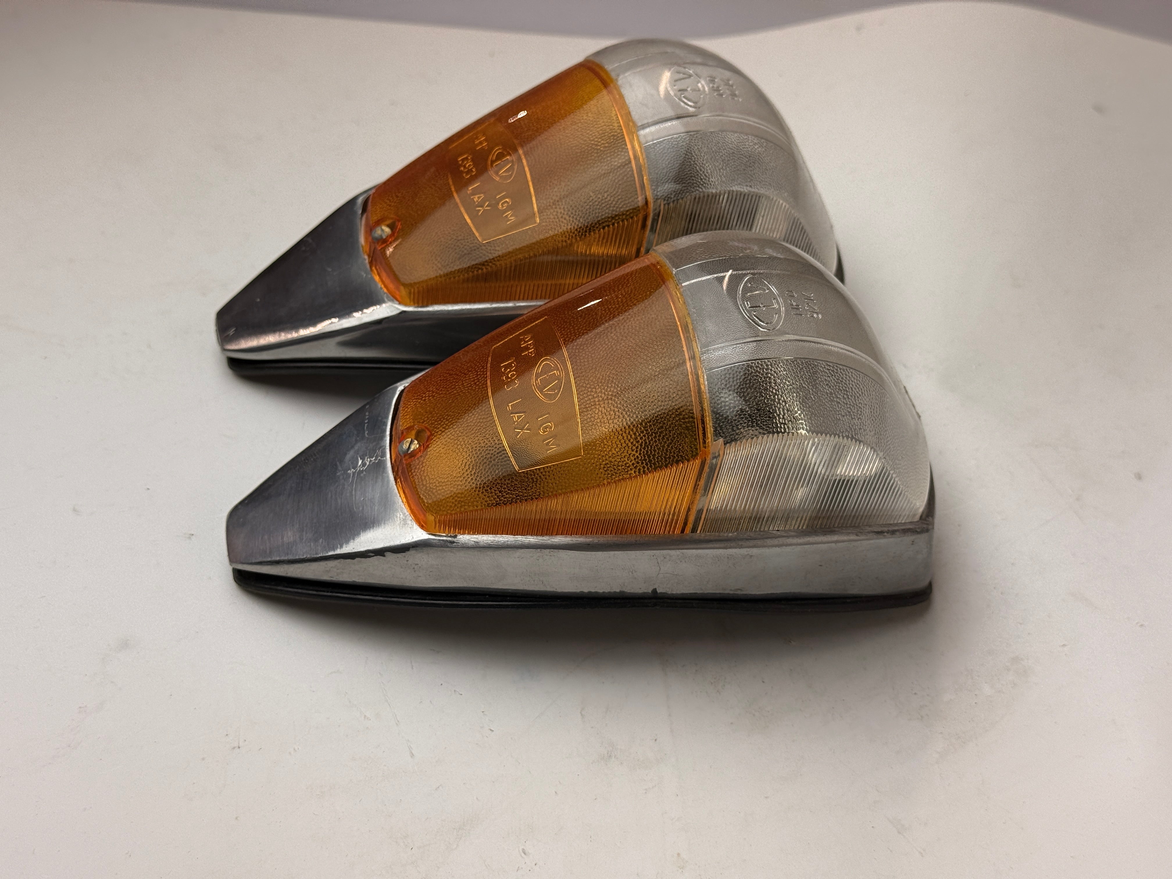 Accessori Coppia Fanali per Cabina Antero Laterali Mod. 9214 Motocarri Lambro