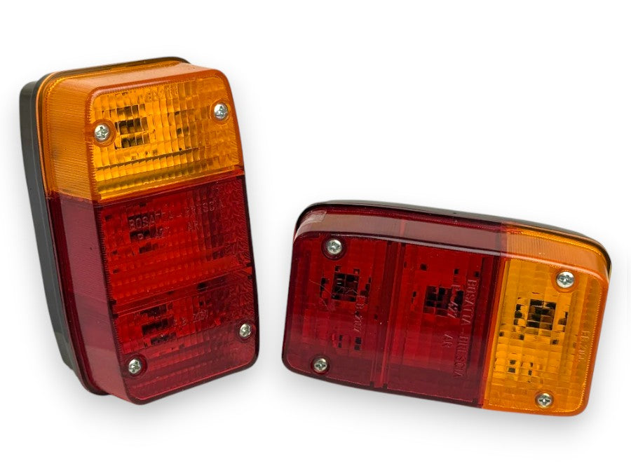 Coppia fanali stop posteriori Bosatta P427 per Piaggio Ape P · MP · MPV · Car