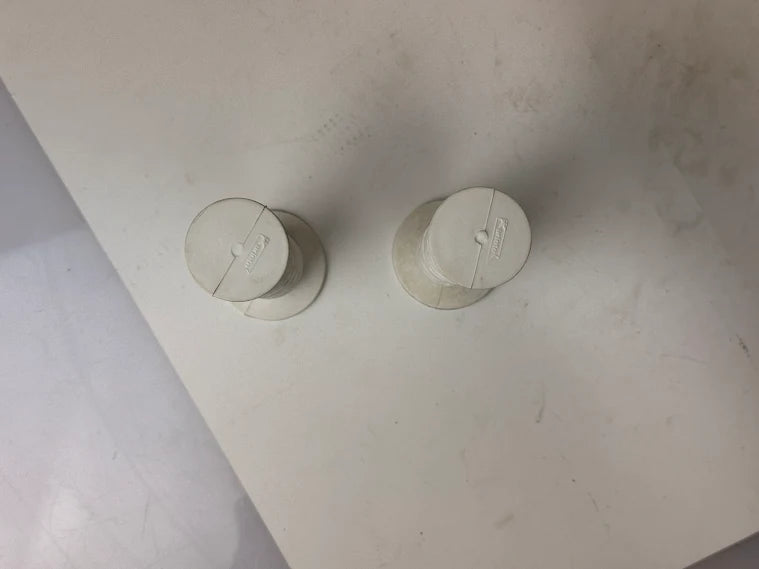 Coppia manopole gomma rosse Ariete 1615/V per moto e scooter manubrio 22 mm (Copia)