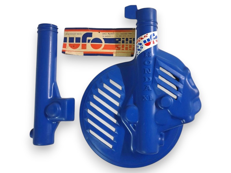 Copridisco Anteriore Blu per Cagiva Elefant e Aletta Rossa