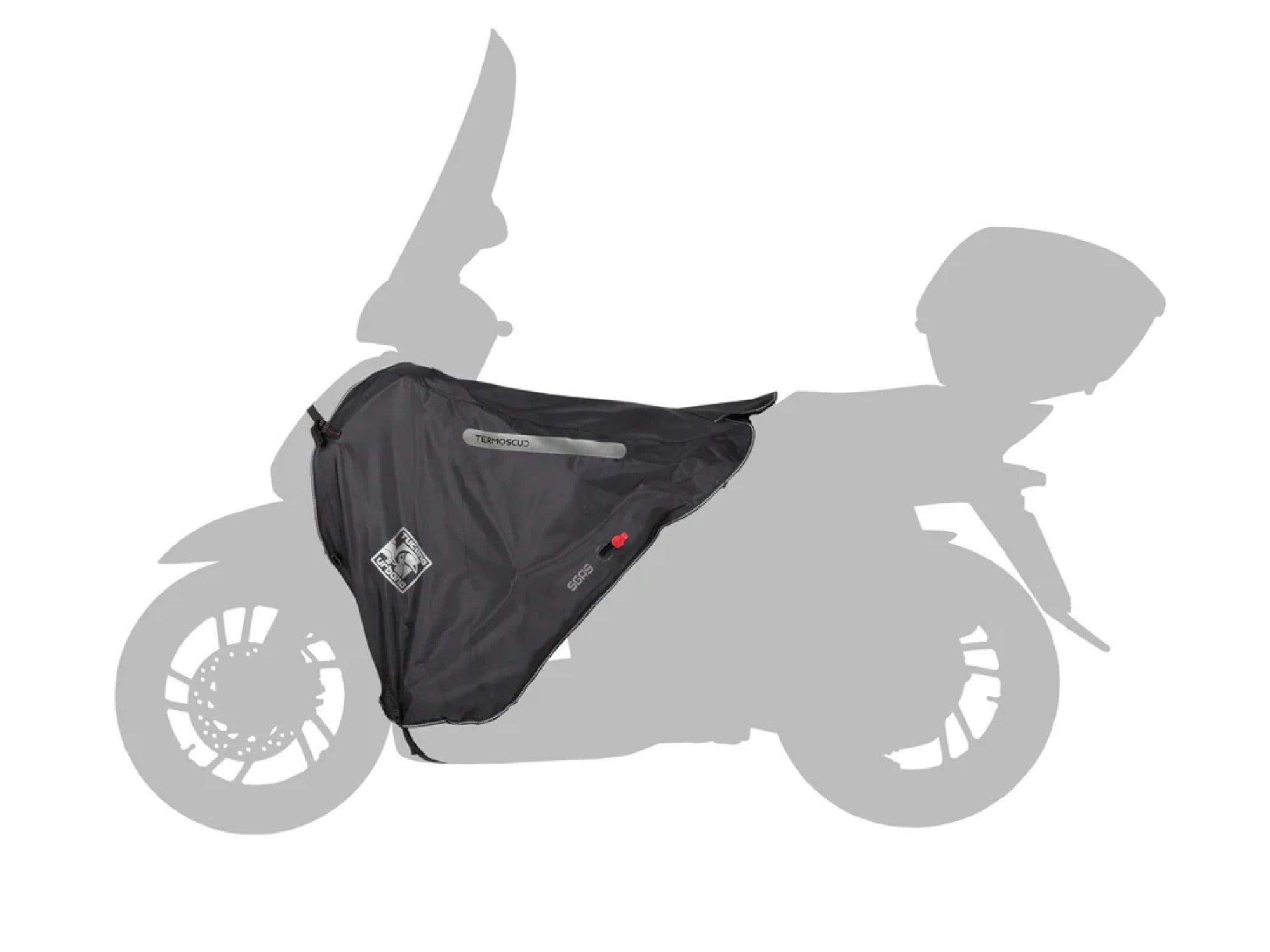 Coprigambe Termoscud Tucano Urbano R049 Black per Scooter