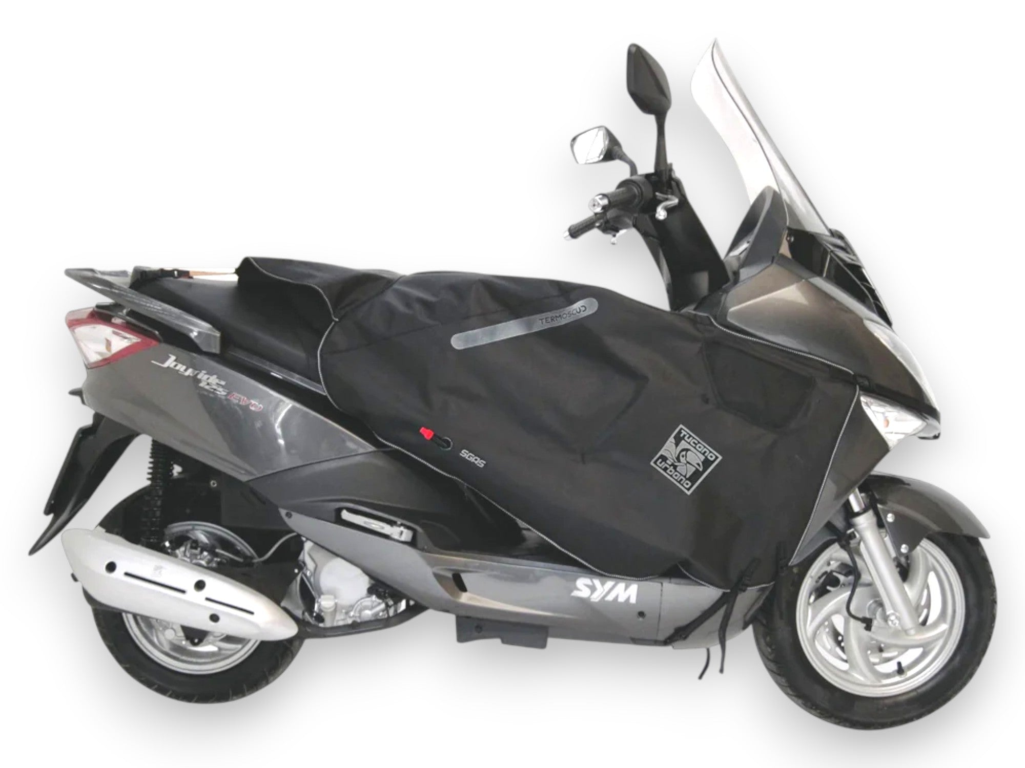Coprigambe Termoscud Tucano Urbano R076 Black per Scooter