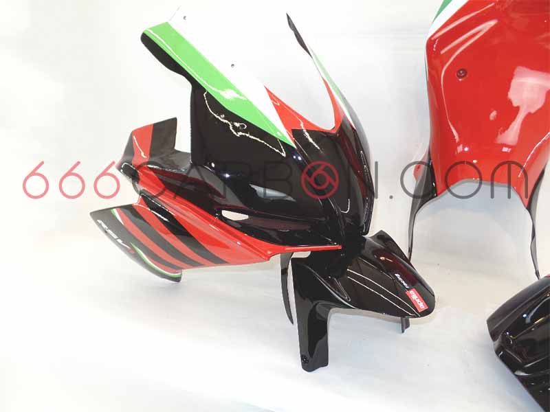 KIT CARENA COMPLETA RACING AVIOFIBRA VERNICIATA DESIGN 11 APRILIA RSV4 2015-2020