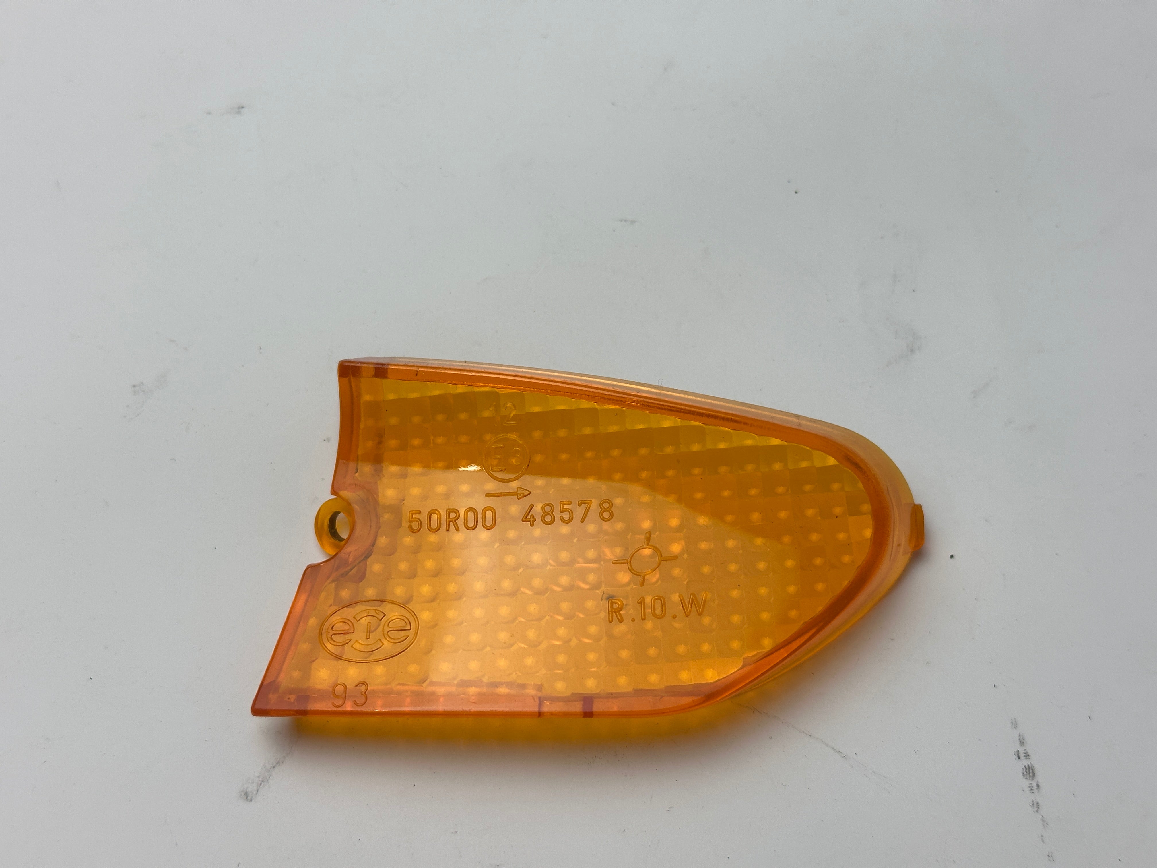 1 Piece | Rear Right Side Indicator Lens Aprilia SR 50 First Series Orange | 239858