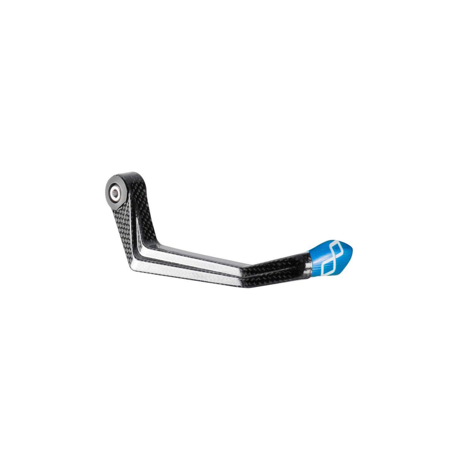Protezione Leva Freno in Carbonio/ Terminale Colorato - Interasse 132 mm