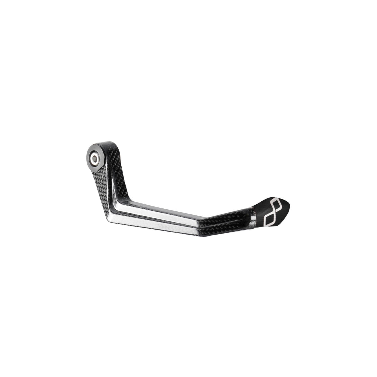 Protezione Leva Freno in Carbonio/ Terminale Colorato - Interasse 132 mm
