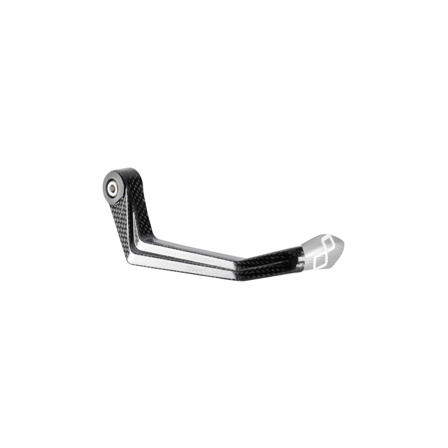 Protezione Leva Freno in Carbonio/ Terminale Colorato - Interasse 132 mm