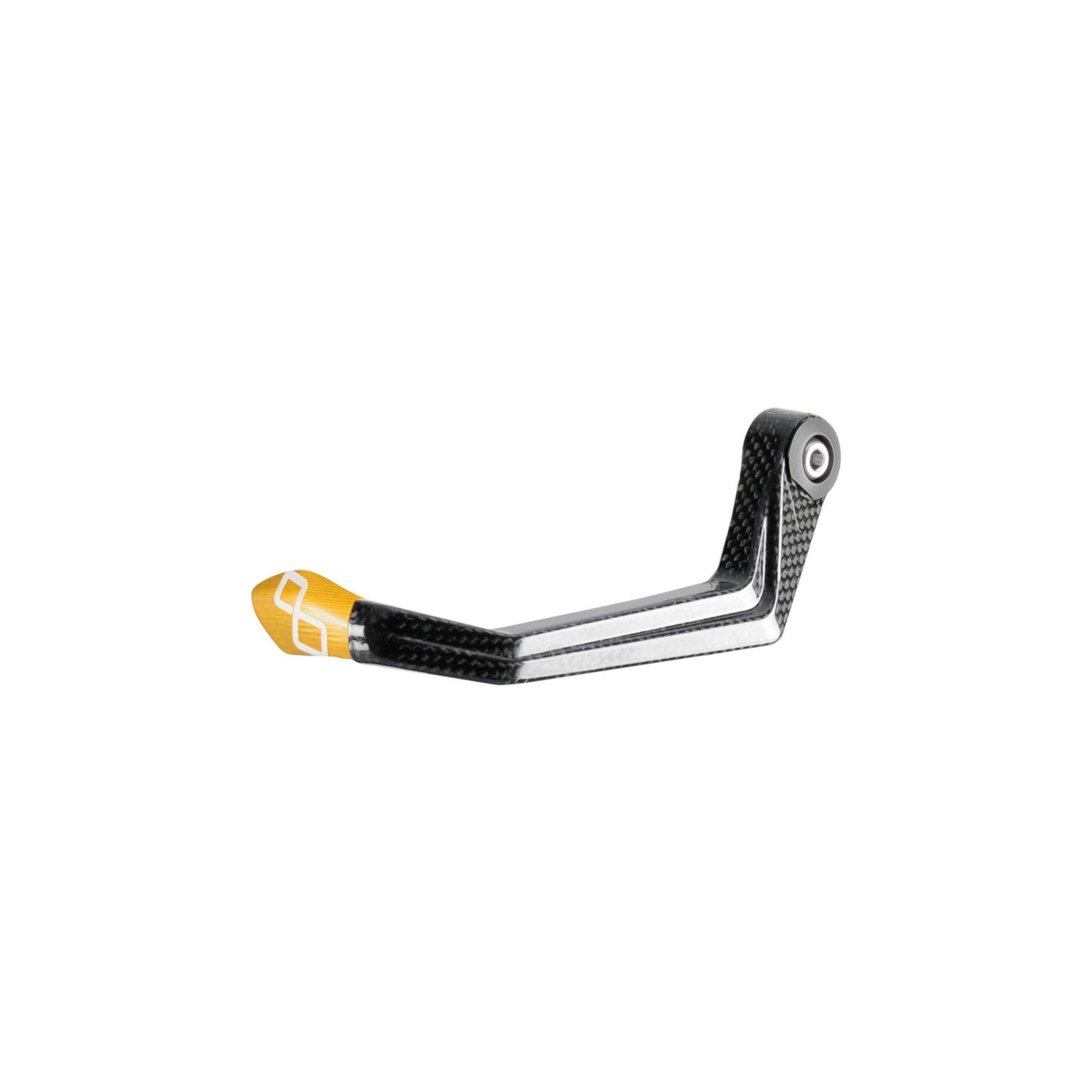 Protezione Leva Frizione in Carbonio/ Terminale Colorato - Interasse 132 mm