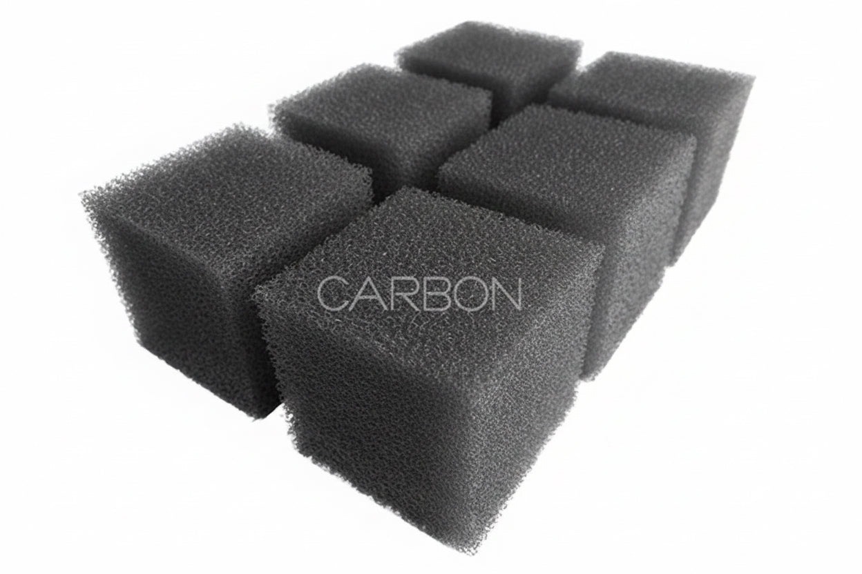 KIT DE 6 ESPONJAS RETICULADAS ANTI SALPICADURAS PARA DEPÓSITO DE COMBUSTIBLE DE MOTO