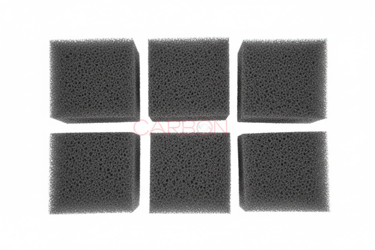 KIT DE 6 ESPONJAS RETICULADAS ANTI SALPICADURAS PARA DEPÓSITO DE COMBUSTIBLE DE MOTO