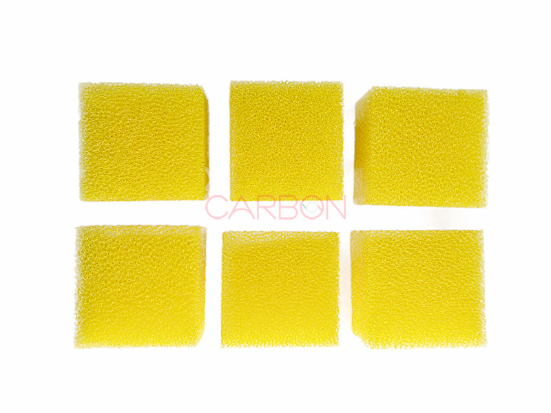 KIT OF 6 ANTI-SPLASHING RETICULATED SPONGES FOR MOTORCYCLE FUEL TANK