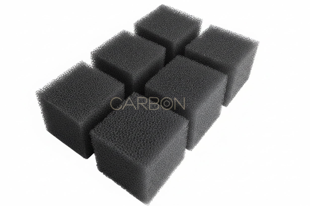 KIT DE 6 ESPONJAS RETICULADAS ANTI SALPICADURAS PARA DEPÓSITO DE COMBUSTIBLE DE MOTO