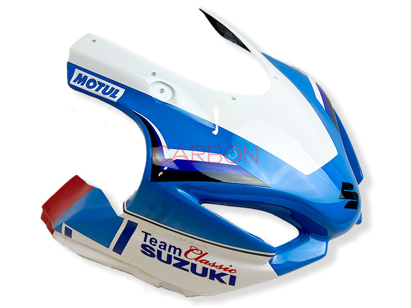 KIT CARENADO COMPLETO RACING AVIOFIBER RÉPLICA SUZUKI TEAM CLASSIC GSX-R 1000 2017-23