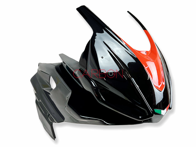 KIT CARENADO COMPLETO SIXFIBER RACING APRILIA RS 660 PINTADO RÉPLICA RACING NEGRO