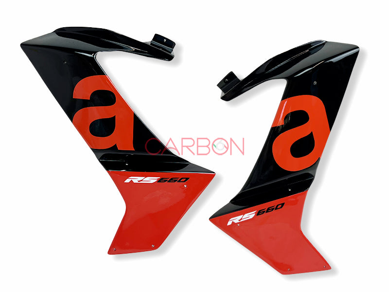 KIT CARENADO COMPLETO SIXFIBER RACING APRILIA RS 660 PINTADO RÉPLICA RACING NEGRO