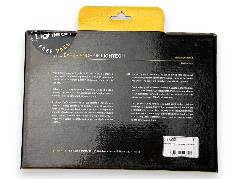 Protezione Telaio Kawasaki ER-6N (06-08) – ER-6F (06-08) Lightech STEKA108 – Pezzo Singolo Nero