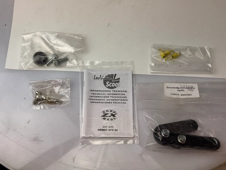 Marmitta LeoVince ZX per Honda SFX 50 – Scarico art. 4570 NO SILENZIATORE