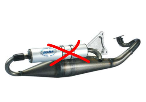 Marmitta Polini Super Race 200.0211 per Aprilia SR Ditech – SILENZIATORE NON INCLUSO