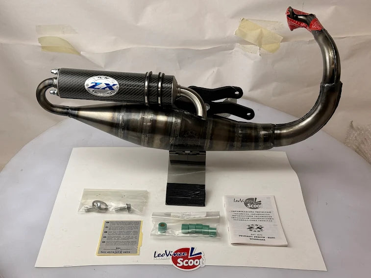 Marmitta Espansione Leovince ZX per Peugeot Zenith Buxy Speedake 50 2T