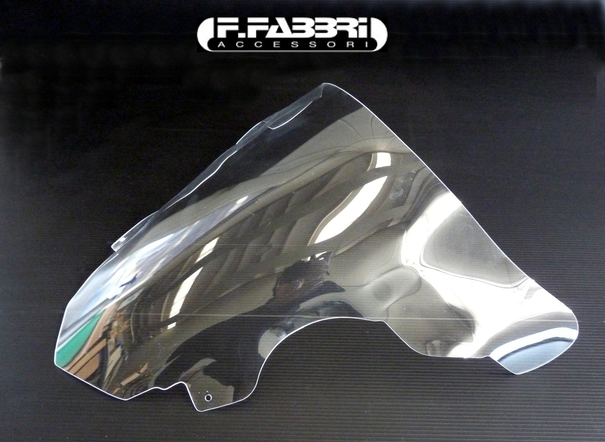 PARABRISAS DE PLEXIGLÁS TRANSPARENTE F.FABBRI - BSS BRITISH SUPERSPORT SUPERSTOCK SUPERBIKE SBK BMW S1000RR 2015 - 2018