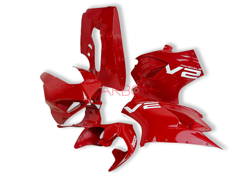 KOMPLETTE RENNVERKLEIDUNG AVIOFIBER LACKIERT DUCATI PANIGALE V2 955 2020-23