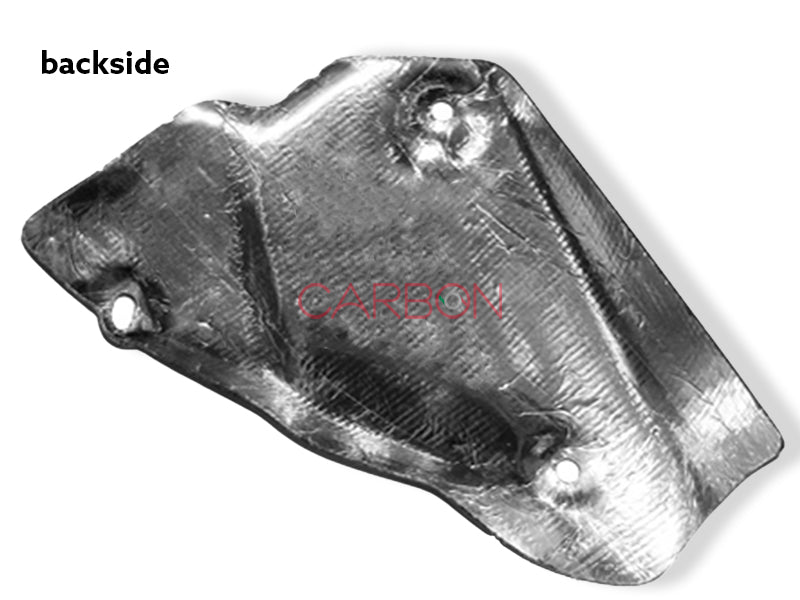 PARACALORE COLLETTORE COPRIVALVOLA CARBONIO AUTOCLAVE DUCATI SBK 848 1098 1198