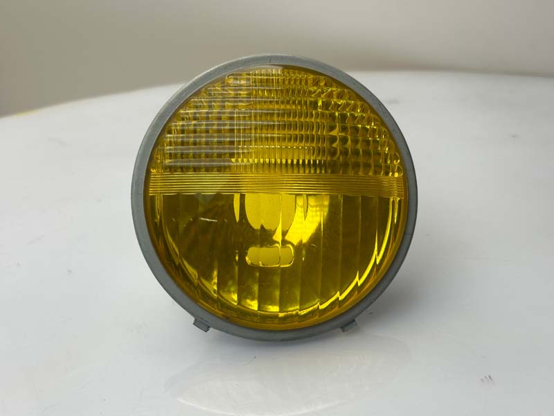 Phare avant rond en verre jaune Vespa 50 Piaggio '60