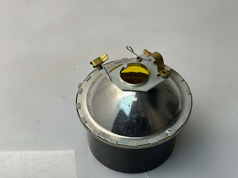 Phare avant rond en verre jaune Vespa 50 Piaggio '60