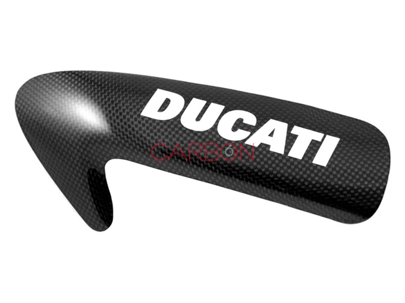 PAR DE TAPAS DE ESQUINAS PROTECCIÓN DE ESQUINAS DE DEPÓSITO AUTOCLAVE DE CARBONO DUCATI SBK 848 1098 1198