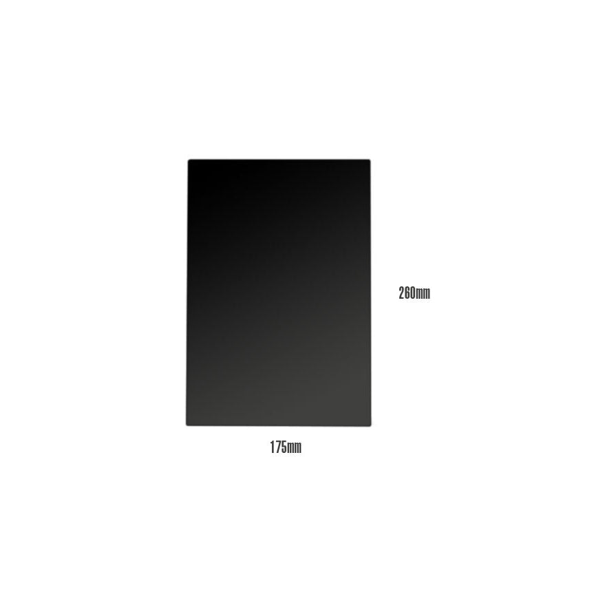 Tabella Portanumero In Pvc Mm.175x260 Sp.1mm