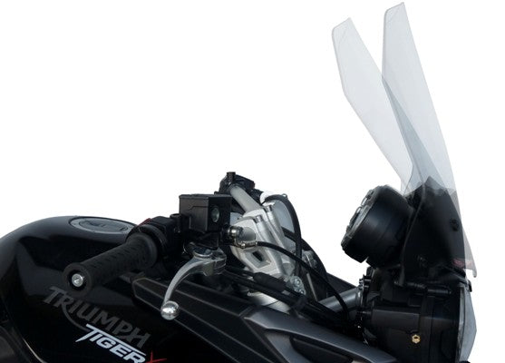 PLEXIGLASS FRONT WINDSHIELD F. FABBRI FOR TRIUMPH TIGER 800C-XC (2010/2015) GEN-X TOURING