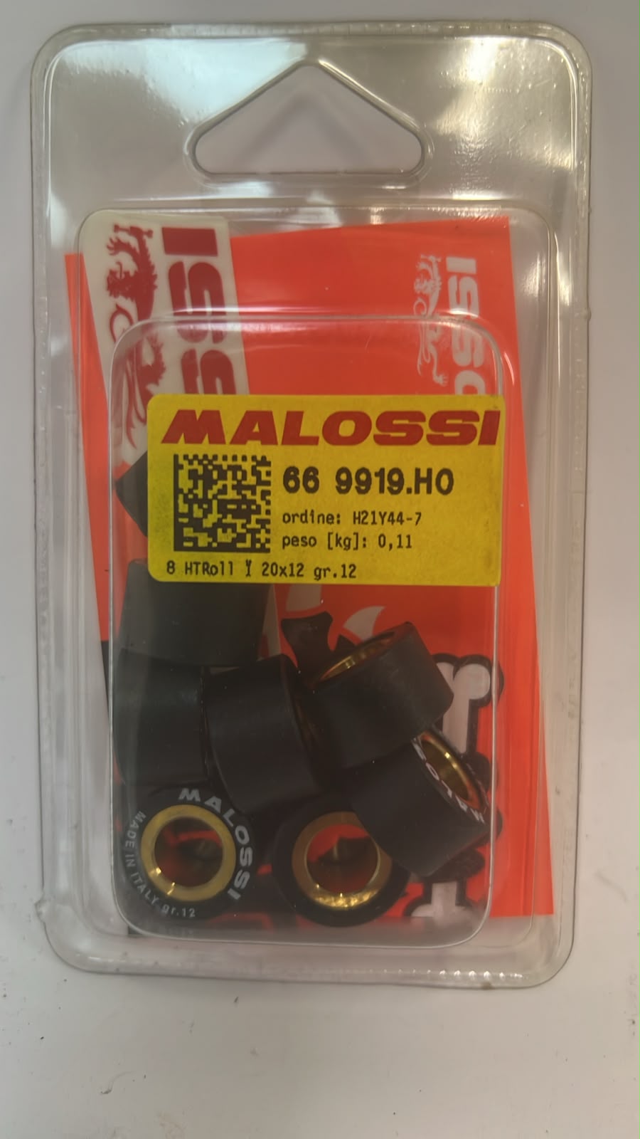 malossi 66 9919.h0   8 HTRoll Ø 20x12 gr. 12