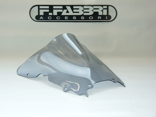 WINDSCHUTZSCHEIBE AUS PLEXIGLAS FÜR FABBRI YZF R6 1999/2002 DOUBLE BUBBLE