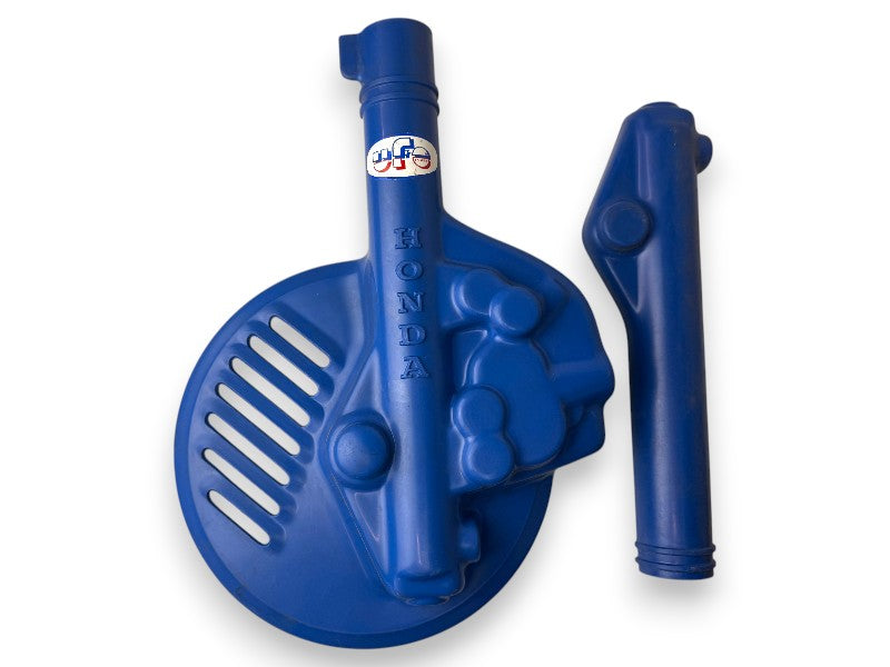 UFO Kit Paradisco Anteriore Honda XL 200 – Blu (Copridisco + Copristelo)
