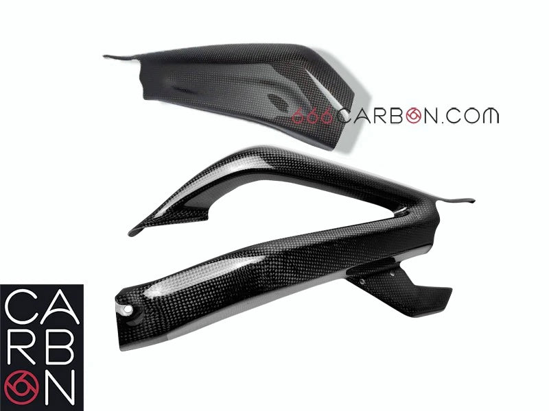 CARBON SWINGARM COVER TRIUMPH DAYTONA 675 2013-16 AND 765 MOTO 2