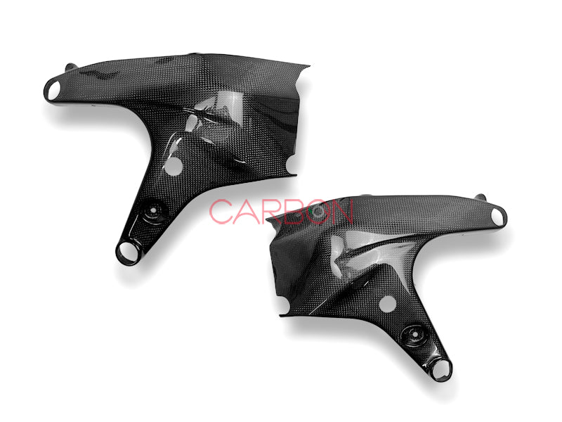 LARGE CARBON FRAME COVER DUCATI V4 R/S 2018 2019 2020 2021 2022 2023