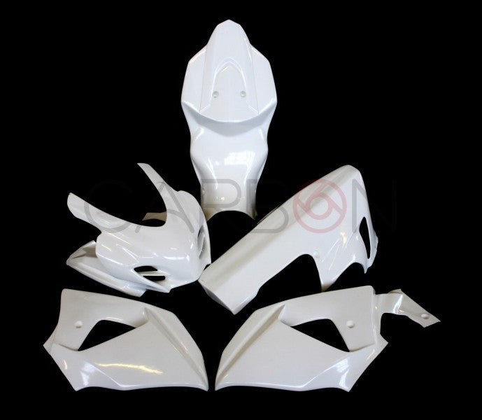 Carena ABS Suzuki GSX-R 600 e 750 08 09 White Silver & Black Carena ABS Suzuki GSX-R 600 e 750 08 09 White Silver & Black