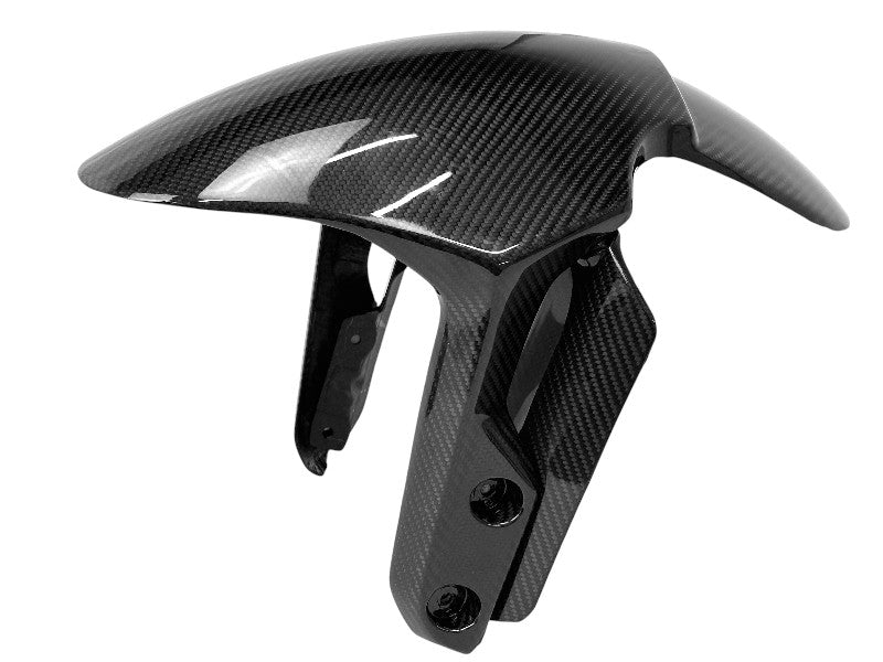 PARAFANGO ANTERIORE CARBONIO AUTOCLAVE CON DEFLETTORI AERODINAMICI PER TRIUMPH SPEED TRIPLE 1200 RR / RS 2020 - 2026