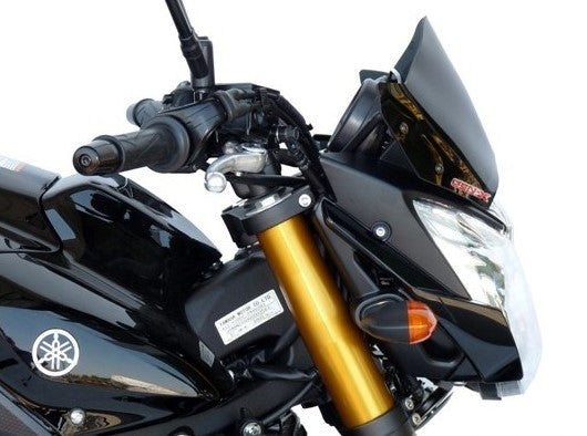 WINDSCHUTZSCHEIBE AUS PLEXIGLAS F. FABBRI FÜR YAMAHA MOTO FZ8 (2010/2015) GEN-X SPORT