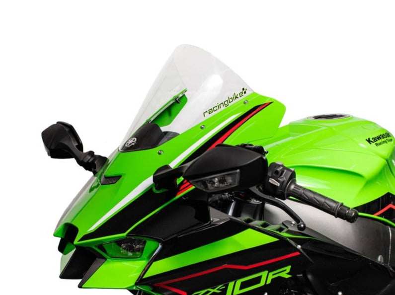 PLEXIGLASS TRACK RACING WINDSHIELD HP KAWASAKI ZX-10RR 2021 2022 2023 ...