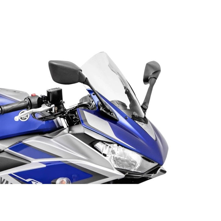 PARABRISAS PLEXIGLAS HP TRACK RACING TRANSPARENTE YAMAHA YZF-R3 2015 - 2018