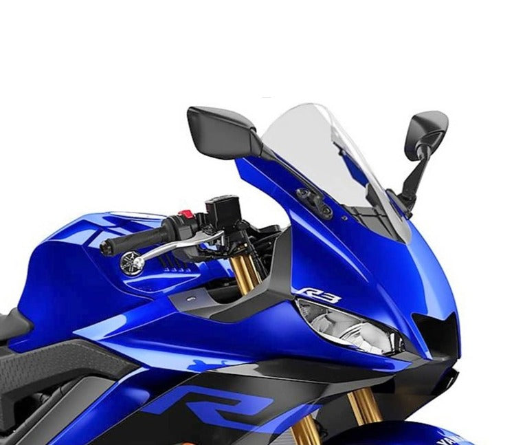 PLEXIGLASS TRACK RACING WINDSHIELD HP YAMAHA YZF-R3 2019-2020-2021-2022 ...